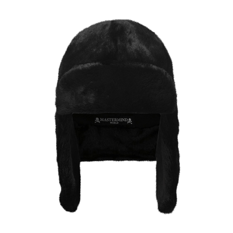 Mastermind Faux Fur Aviator Hat 'Black'