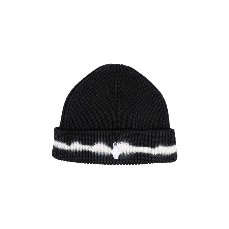 Off-White Tie Dye Rib Beanie 'Black/White'