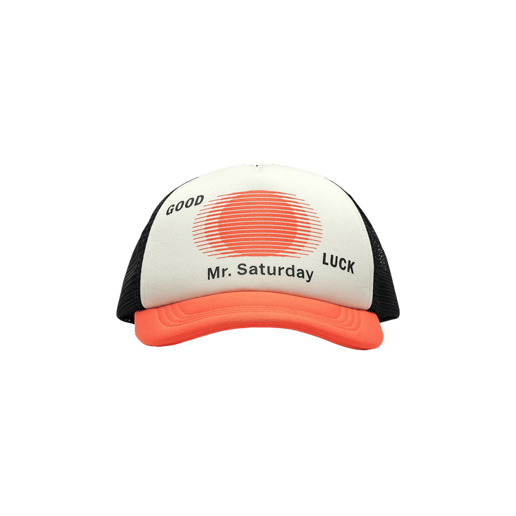 Mr. Saturday Trucker Hat 'White/Red/Black'