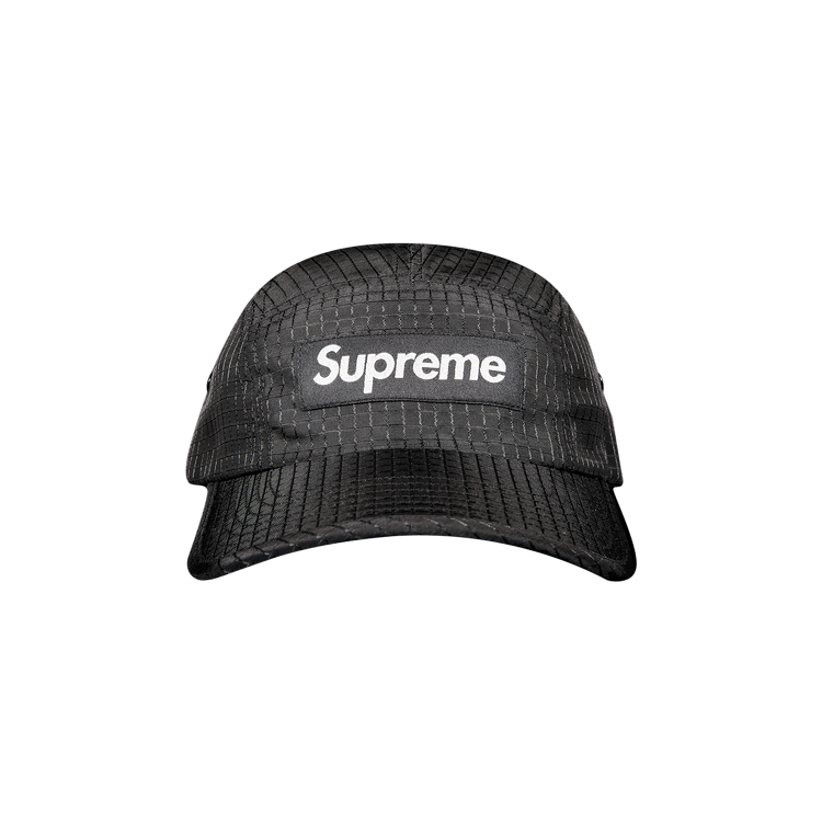 Supreme Camo Ripstop Camp Cap 'Black'