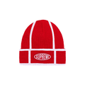 Supreme Grid Beanie 'Red'