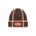 Supreme Grid Beanie 'Brown'