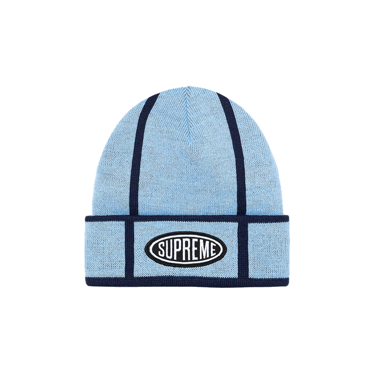 Supreme Grid Beanie 'Light Blue'