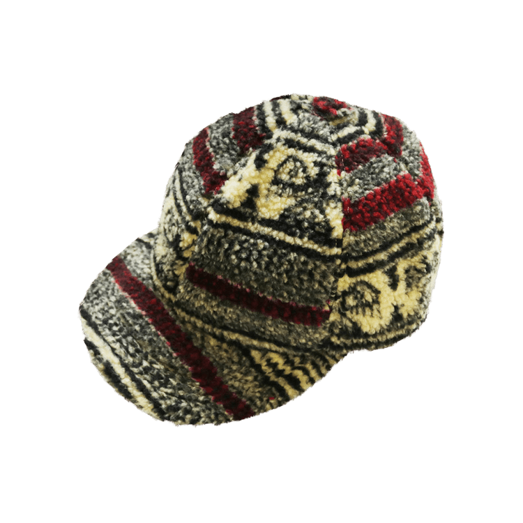 Kapital BOA Fleece Baseball Cap 'Black'