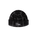 Dime Classic Plaid Beanie 'Black'