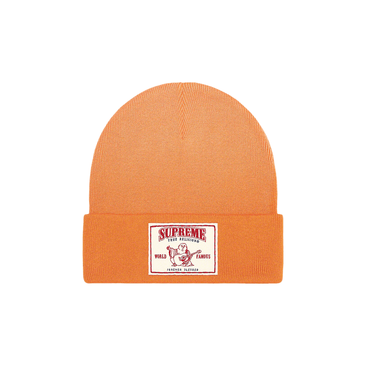 Supreme x True Religion Beanie 'Dusty Orange'