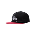 Stussy 2-Tone Team Strapback Cap 'Black'