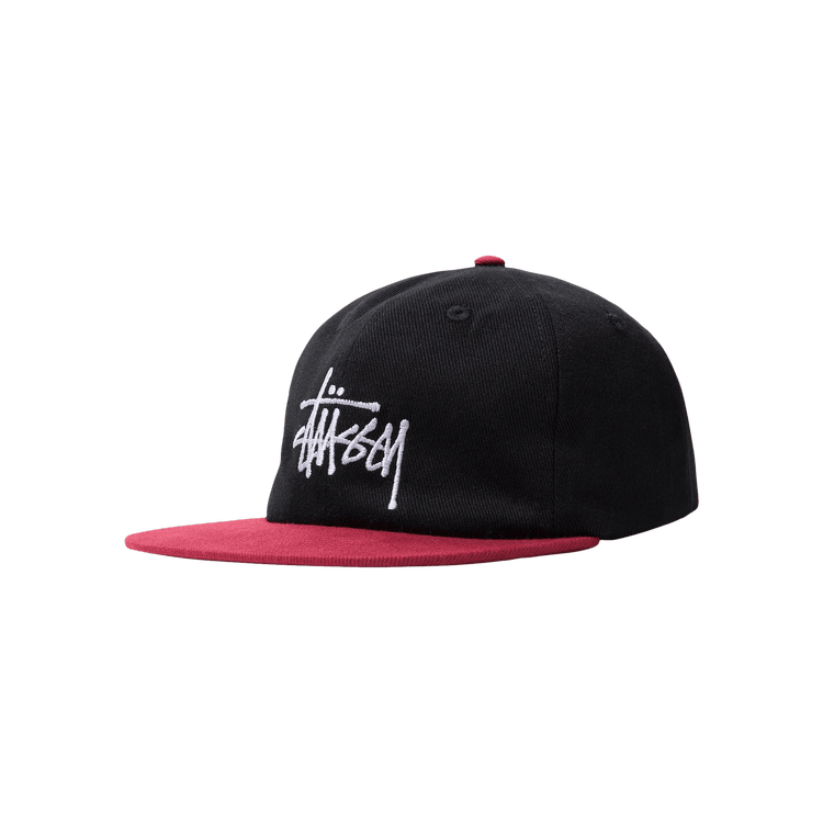Stussy 2-Tone Team Strapback Cap 'Black'