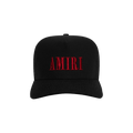 Amiri Core Logo Trucker Hat 'Black/Red'
