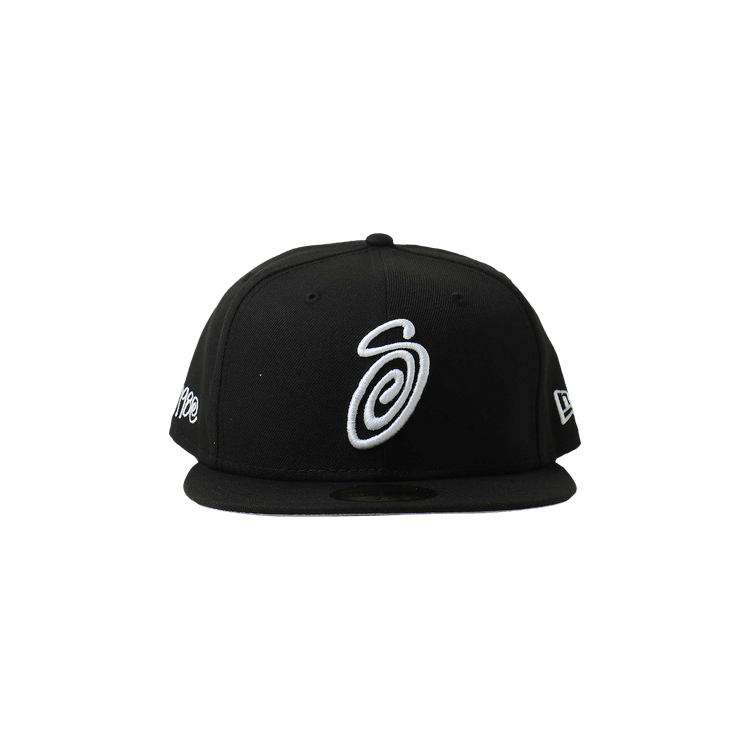 Stussy Curly S 59FIFTY New Era Cap 'Black'