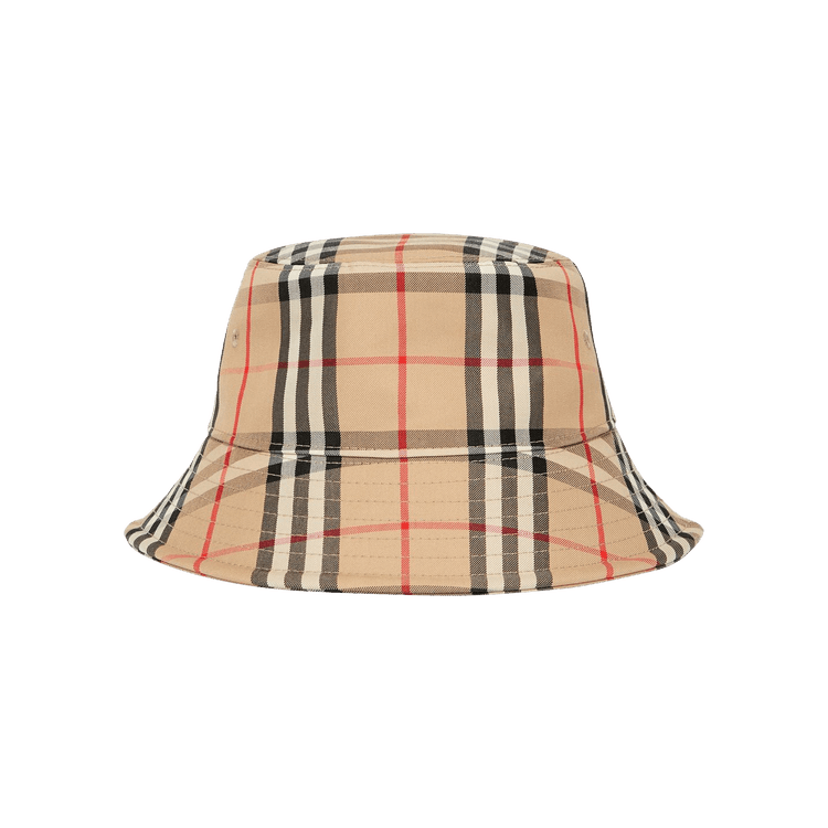 Burberry Vintage Check Bucket Hat 'Archive Beige'