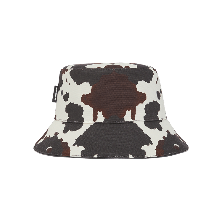 Burberry Camouflage Print Cotton Canvas Bucket Hat 'Multicolor'