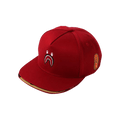 BAPE Double Visor Shark Snap Back Cap 'Red'
