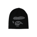 BAPE Ape Face Knit Cap 'Black'
