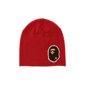 BAPE Big Ape Head Knit Cap 'Red'