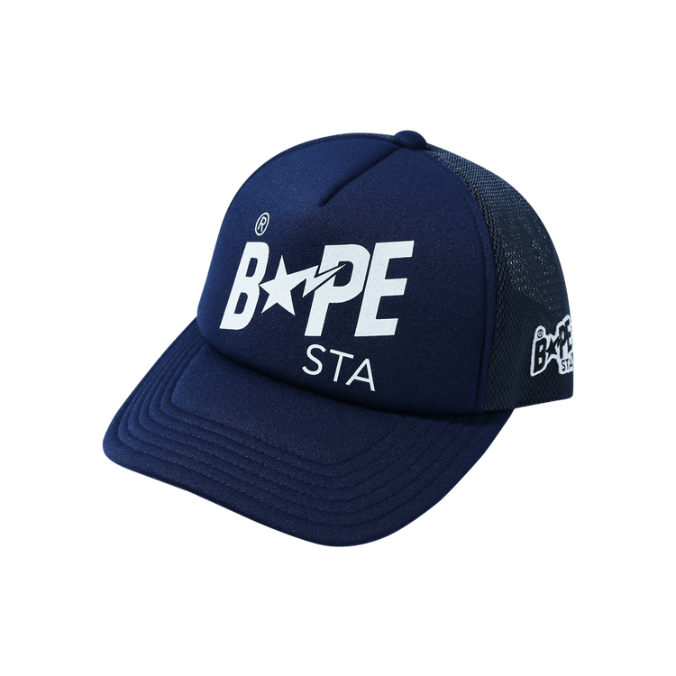 BAPE Sta Mesh Cap 'Navy'