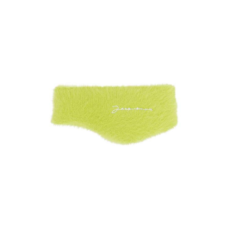 Jacquemus Le Bandeau Neve Knit Headband 'Green'
