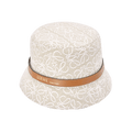 Loewe Anagram Jacquard Bucket Hat 'Ecru/Soft White'