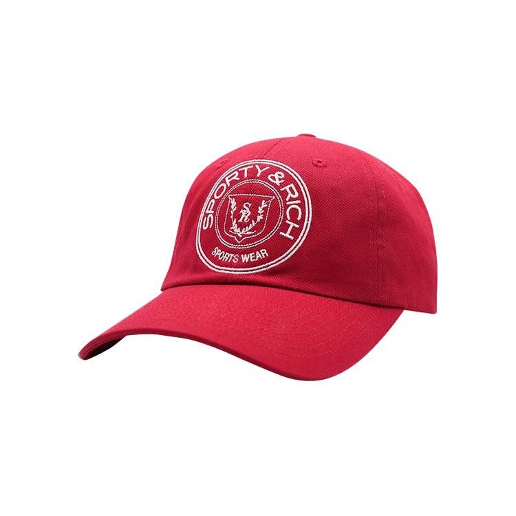 Sporty & Rich Monaco Hat 'Framboise/White'
