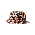 We11done Leopard Bucket Hat 'Neon Orange'