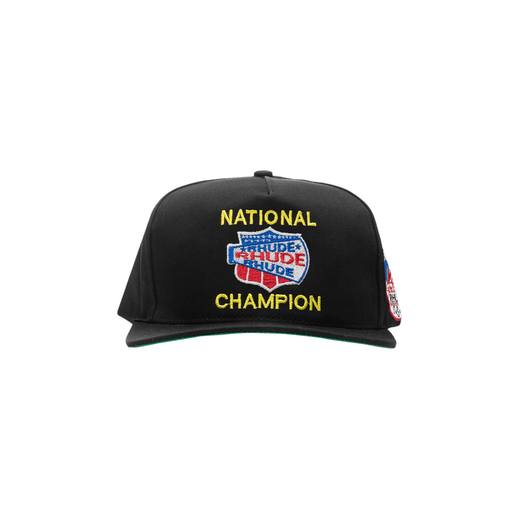 Rhude National Champion Hat 'Black'