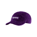 Supreme Velvet Pattern Camp Cap 'Purple'
