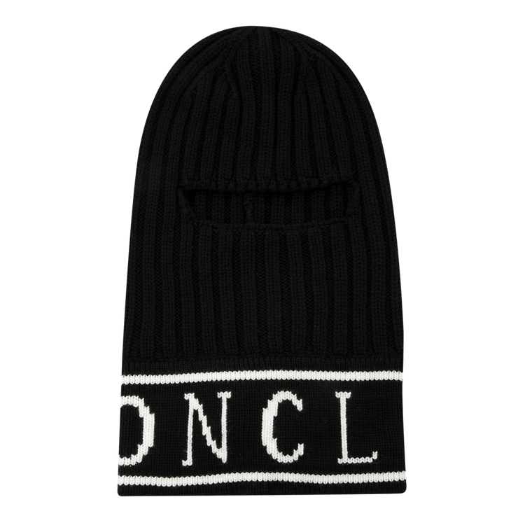 Moncler Face Covering Hat 'Black'
