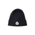 Moncler Logo Beanie 'Blue'