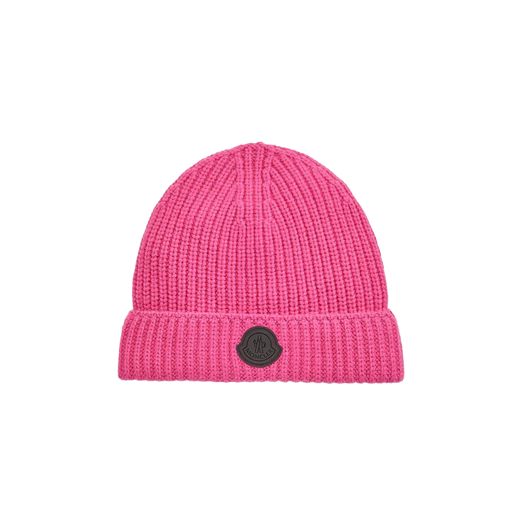 Moncler Knitted Hat 'Pink'