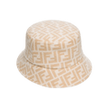Fendi FF Jacquard Bucket Hat 'Camel'
