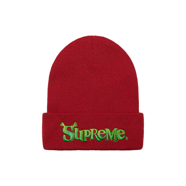Supreme Shrek Beanie 'Cardinal'