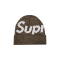 Supreme Big Logo Beanie 'Brown Static'