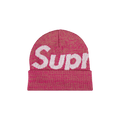 Supreme Big Logo Beanie 'Magenta Static'