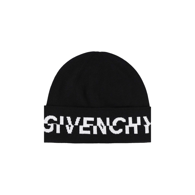 Givenchy Logo Wool Beanie 'Black'
