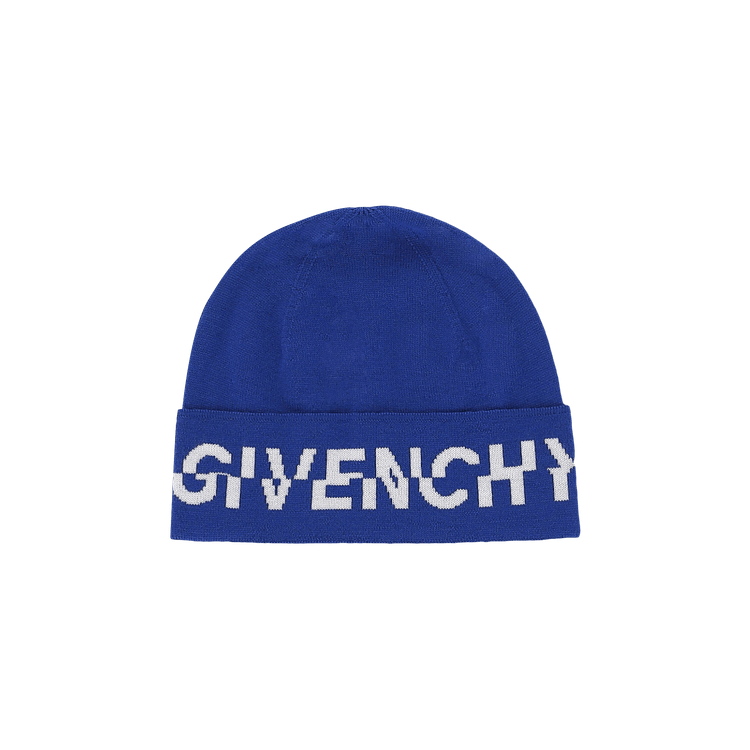 Givenchy Logo Wool Beanie 'Blue'