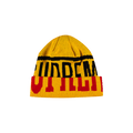 Supreme New Era 2-Tone Logo Beanie 'Yellow'