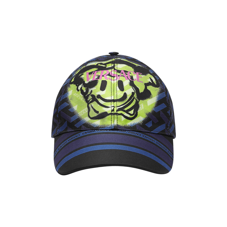 Versace Medusa Smile Logo Cap 'Navy/Black'