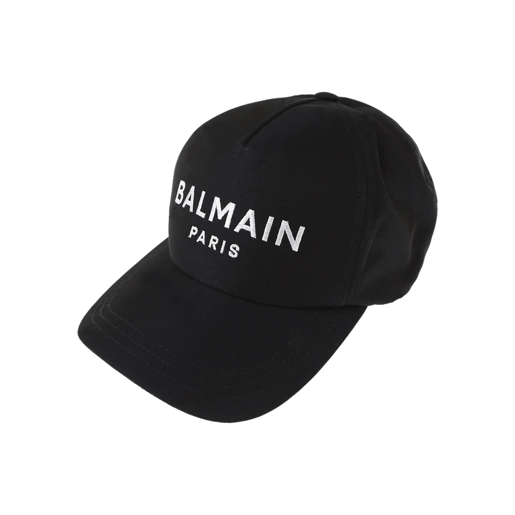 Balmain Cotton Twill Cap 'Marine'