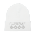 Supreme Glitter Beanie 'White'