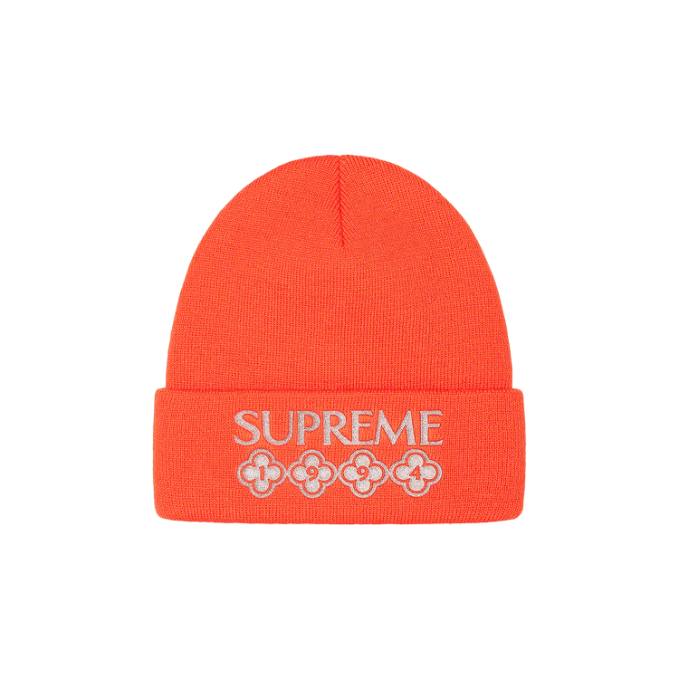 Supreme Glitter Beanie 'Orange'