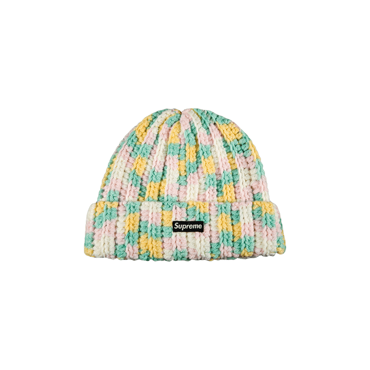 Supreme Crochet Beanie 'Yellow'