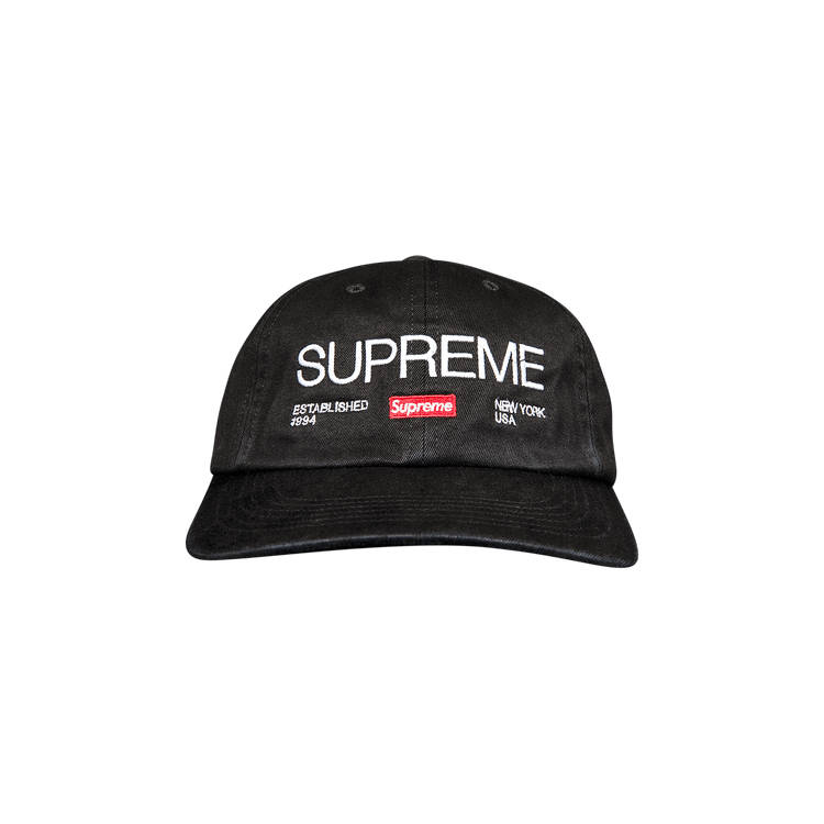 Supreme Est. 1994 6-Panel 'Black'
