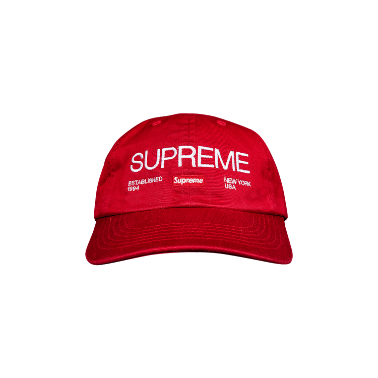 Supreme Est. 1994 6-Panel 'Red'