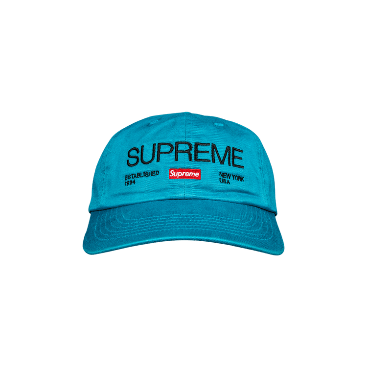 Supreme Est. 1994 6-Panel 'Teal'