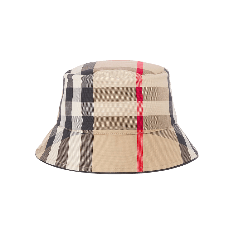 Burberry Reversible Bucket Hat 'Deer/Archive Beige'