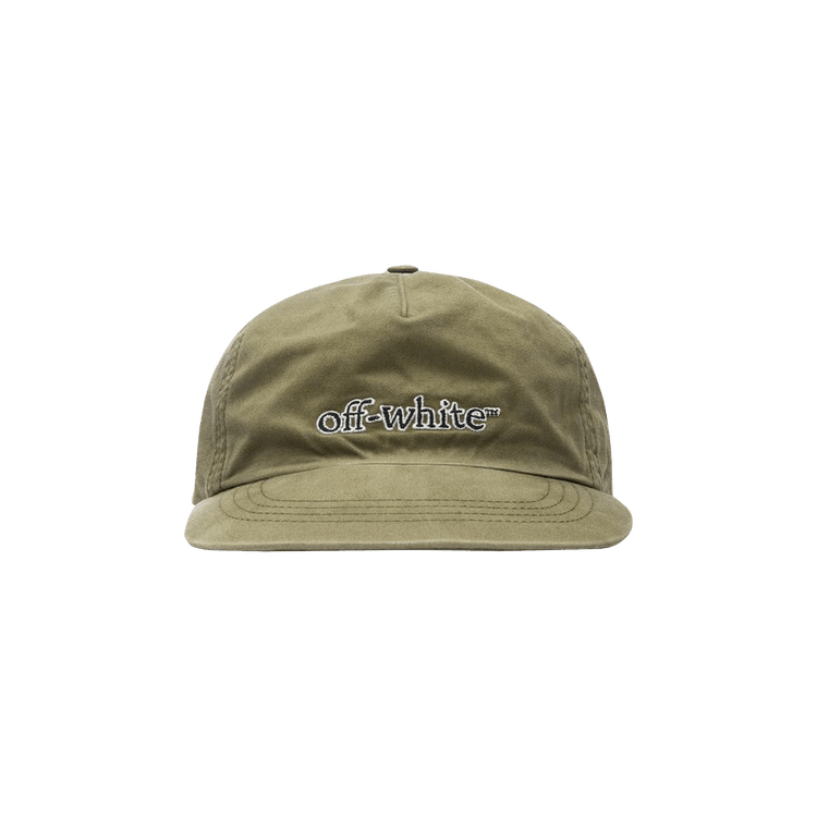 Off-White Logo Baseball Cap 'Green/Black'