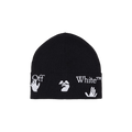 Off-White Logo Beanie 'Black/White'