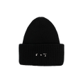 Off-White Ribbed Beanie 'Black'
