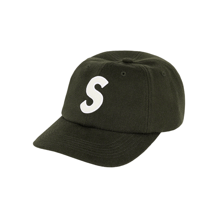 Supreme Wool S Logo 6-Panel 'Olive'