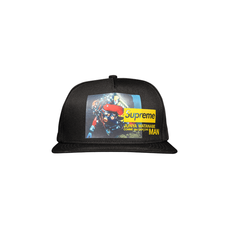 Supreme x Junya Watanabe x Comme des Garçons MAN Nature 5-Panel Hat 'Black'